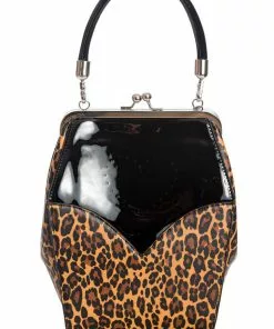 Banned Bettylou Handbag Leopard 7 Banned Bettylou Handbag Leopard