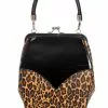 Banned Bettylou Handbag Leopard
