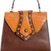 New In Banned Miss Molly Handbag Brown 2 New In Banned Miss Molly Handbag Brown