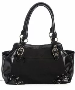 New In Banned Frankenstein And Bride Bag Black