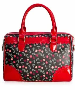 Banned Country Cherry 50's Handbag Black
