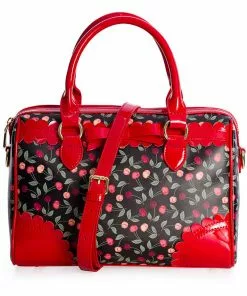 Banned Country Cherry 50's Handbag Black