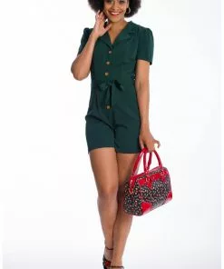 Banned Country Cherry 50's Handbag Black