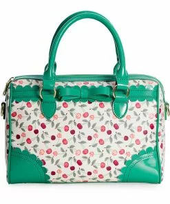 Banned Country Cherry 50's Handbag Green
