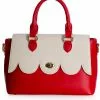 Banned Coquille 40's Handbag Red 2 Banned Coquille 40's Handbag Red