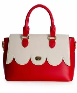 Banned Coquille 40's Handbag Red