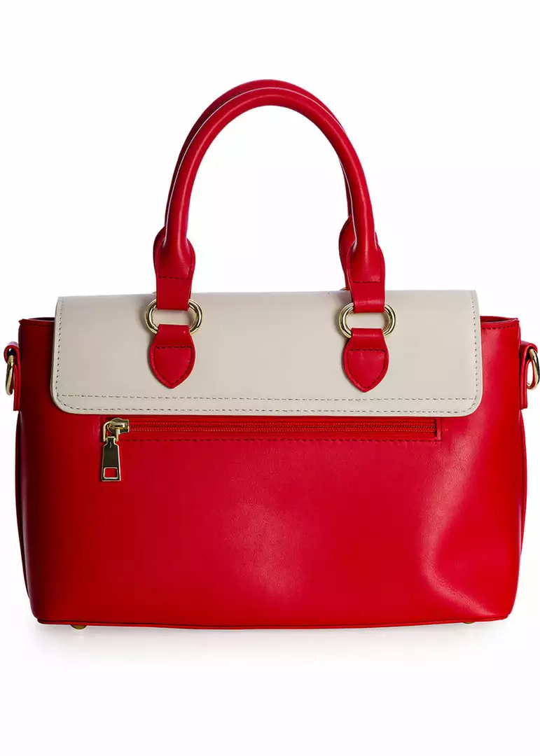 Banned Coquille 40's Handbag Red 5 Banned Coquille 40's Handbag Red