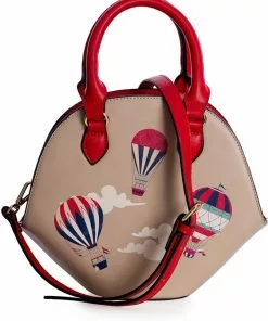 Banned Hot Air Balloon Vixen Globe Handbag Beige 10 Banned Hot Air Balloon Vixen Globe Handbag Beige