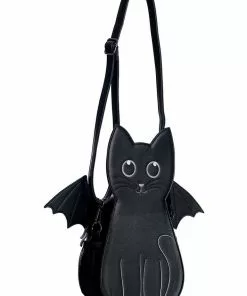 Banned Wendigo Cat Bat Backpack Black New In 13 Banned Wendigo Cat Bat Backpack Black New In