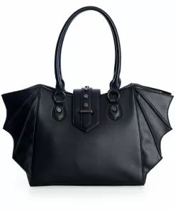 New In Banned Annabella Batwing Shoulderbag Black
