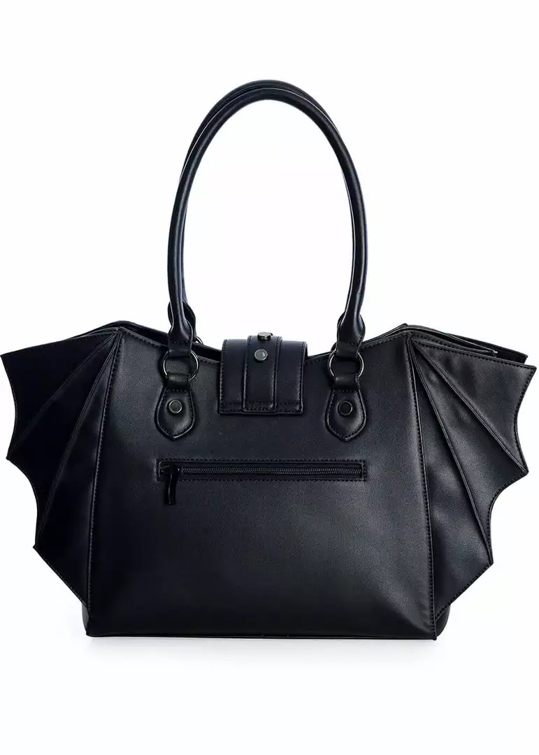 New In Banned Annabella Batwing Shoulderbag Black 7 New In Banned Annabella Batwing Shoulderbag Black