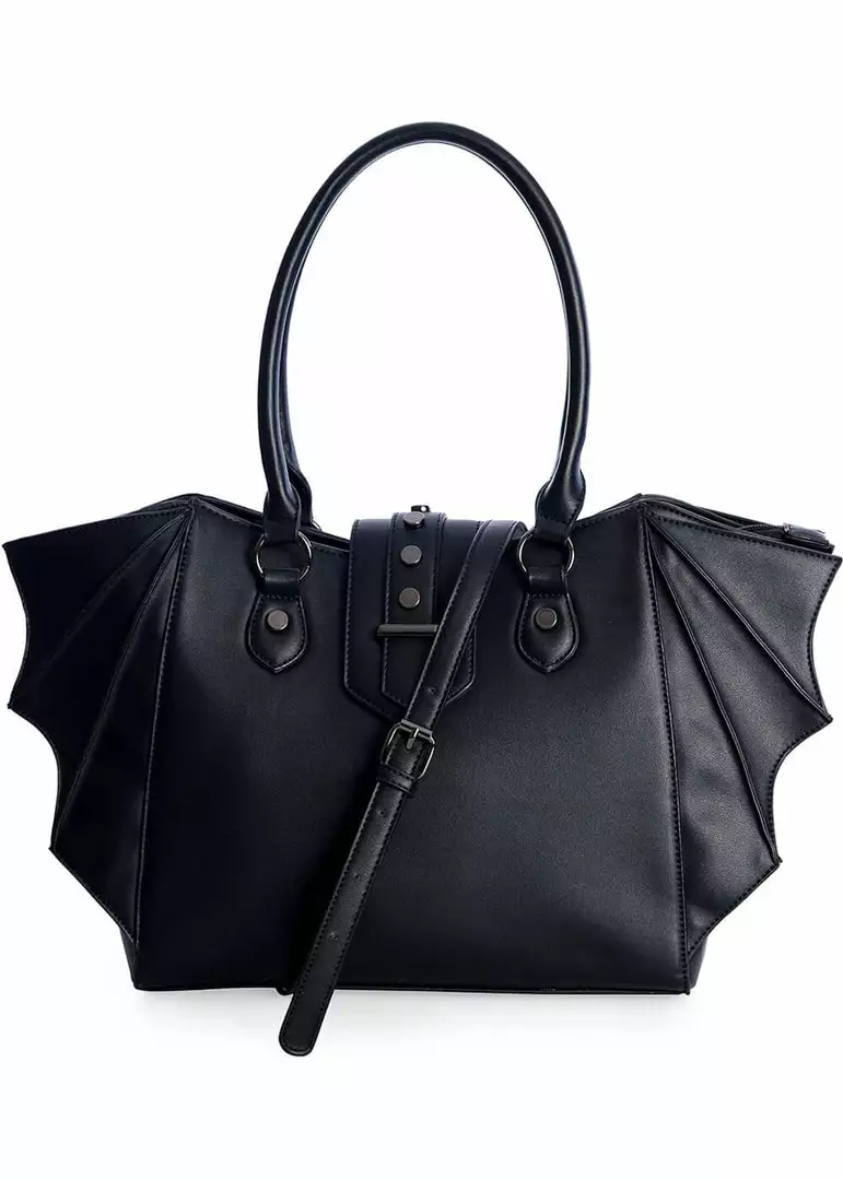 New In Banned Annabella Batwing Shoulderbag Black 6 New In Banned Annabella Batwing Shoulderbag Black