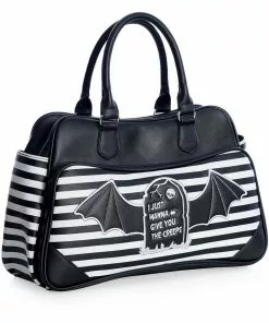 New In Banned I Just To Give You The Creeps Bag Black