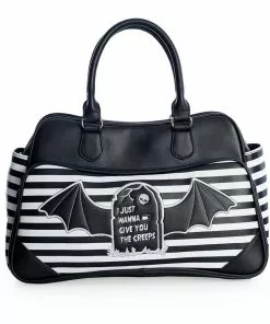 New In Banned I Just To Give You The Creeps Bag Black