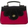 Banned Scalloped Handbag Red New In