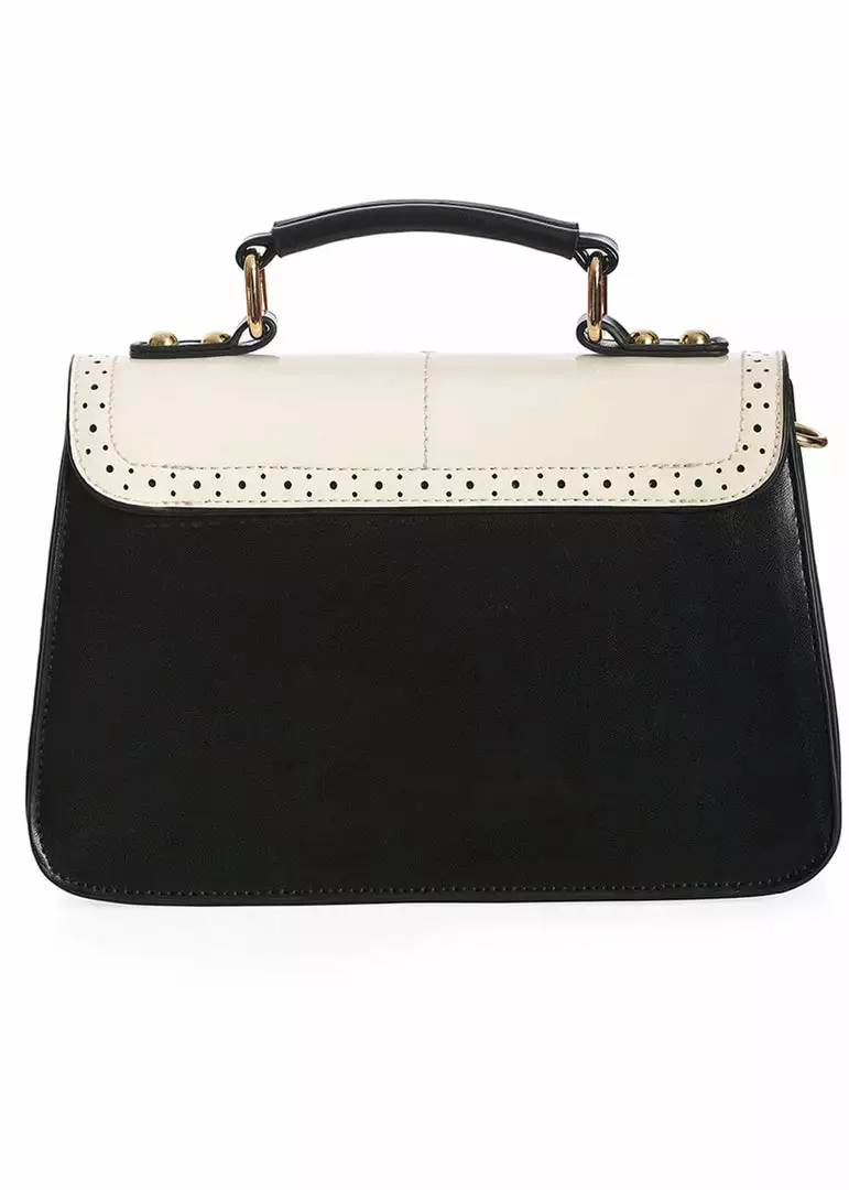 Banned Scalloped Handbag White New In 5 Banned Scalloped Handbag White New In