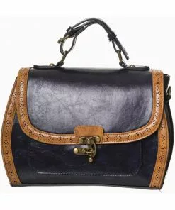 Banned Stevie Bag Dark Blue New In