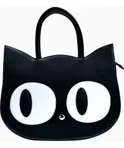 Banned Cat In The Bag Shoulder Bag Black