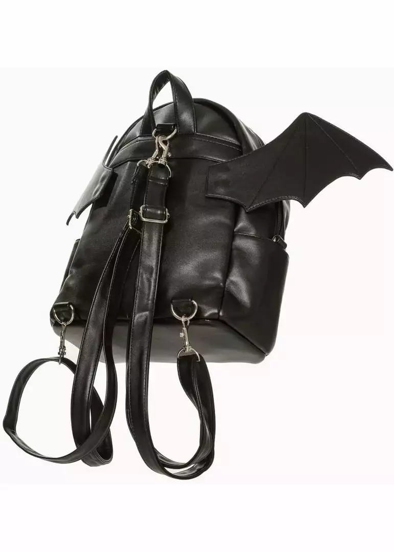 Banned Waverley Bat Backpack Black 6 Banned Waverley Bat Backpack Black