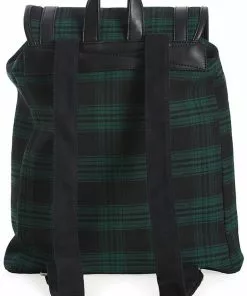 Banned Yami Check Backpack Green 8 Banned Yami Check Backpack Green