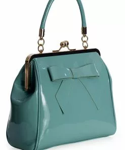 Banned American Vintage 50's Handbag Turquoise New In 9 Banned American Vintage 50's Handbag Turquoise New In