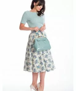 Banned American Vintage 50's Handbag Turquoise New In