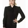 Banned Sent With Love 40's Blouse Black New In 2 Banned Sent With Love 40's Blouse Black New In