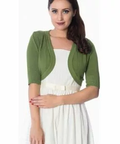Banned Hudson 50's Bolero Apple Green