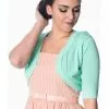 New In Banned Hudson 50's Bolero Mint Color