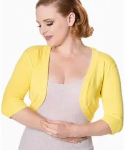 New In Banned Hudson Bolero Yellow