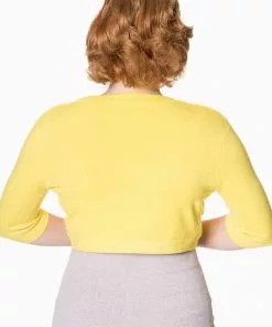 New In Banned Hudson Bolero Yellow