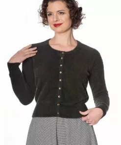 Banned Cosy Knit 50's Top Green New In