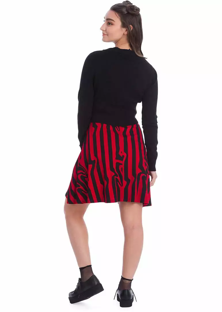 Banned Broken Heart 50's Cardigan Black 4 Banned Broken Heart 50's Cardigan Black