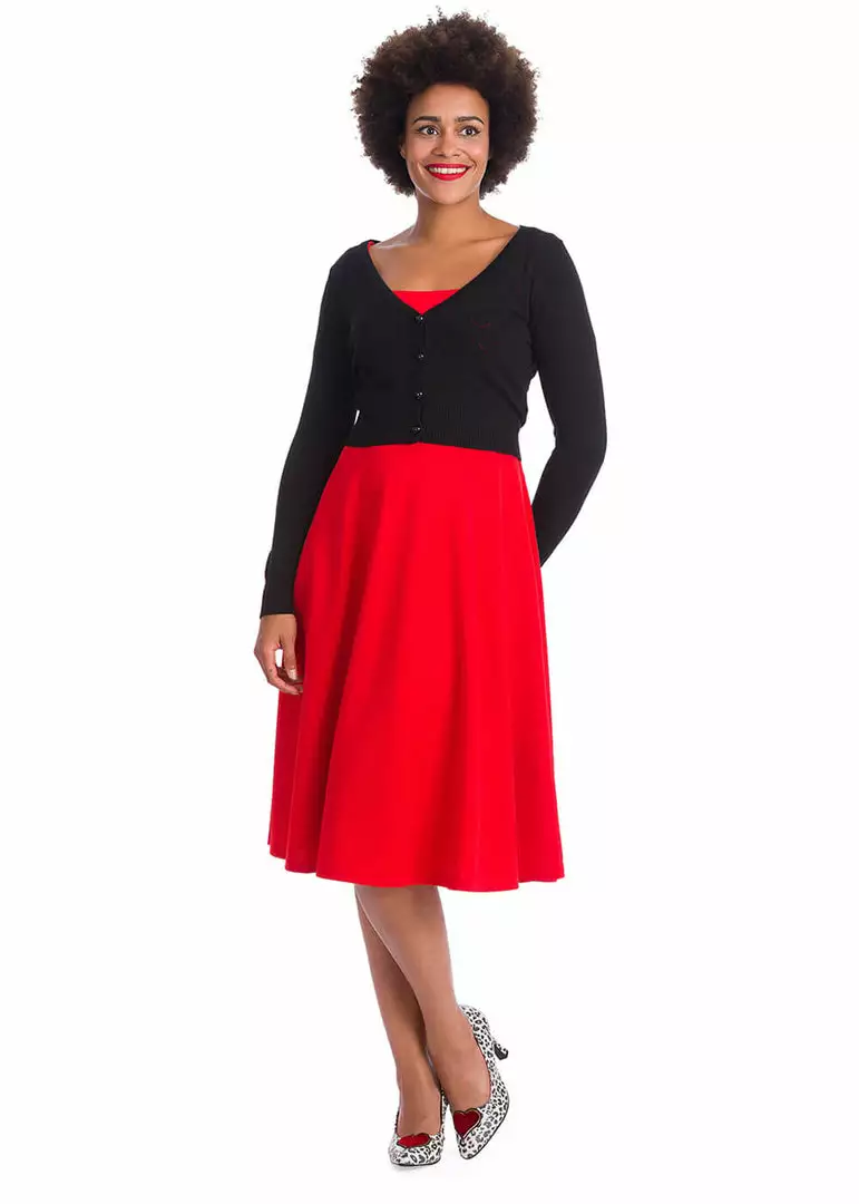 New In Banned Love Dream 50's Cardigan Black 6 New In Banned Love Dream 50's Cardigan Black