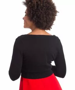 New In Banned Love Dream 50's Cardigan Black 7 New In Banned Love Dream 50's Cardigan Black