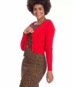 Banned Love Dream 50's Cardigan Red