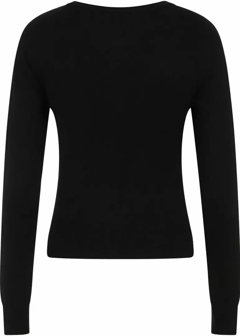 Banned Poison RIP Skull 50's Cardigan Black 5 Banned Poison RIP Skull 50's Cardigan Black