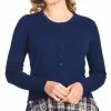 Banned Winter Storm 50's Cardigan Navy Blue