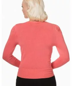 Banned Kyoto 40's Cardigan Coral 7 Banned Kyoto 40's Cardigan Coral
