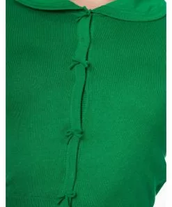 New In Banned April Bow 40's Cardigan Green 7 New In Banned April Bow 40's Cardigan Green