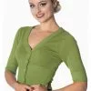 Banned Overload 50's Cardigan Apple Green 1 Banned Overload 50's Cardigan Apple Green