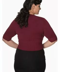 New In Banned Overload Cardigan Burgundy Color 9 New In Banned Overload Cardigan Burgundy Color