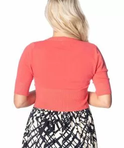 Banned Overload 50's Cardigan Coral 8 Banned Overload 50's Cardigan Coral