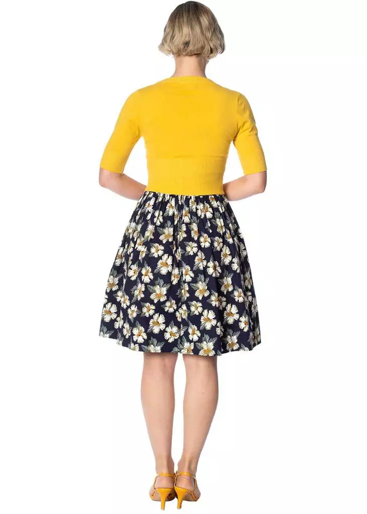 Banned Overload 50's Cardigan Mustard New In 6 Banned Overload 50's Cardigan Mustard New In