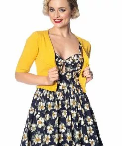 Banned Overload 50's Cardigan Mustard New In 8 Banned Overload 50's Cardigan Mustard New In