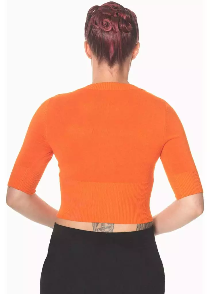 Banned Overload Cardigan Orange Color New In 4 Banned Overload Cardigan Orange Color New In