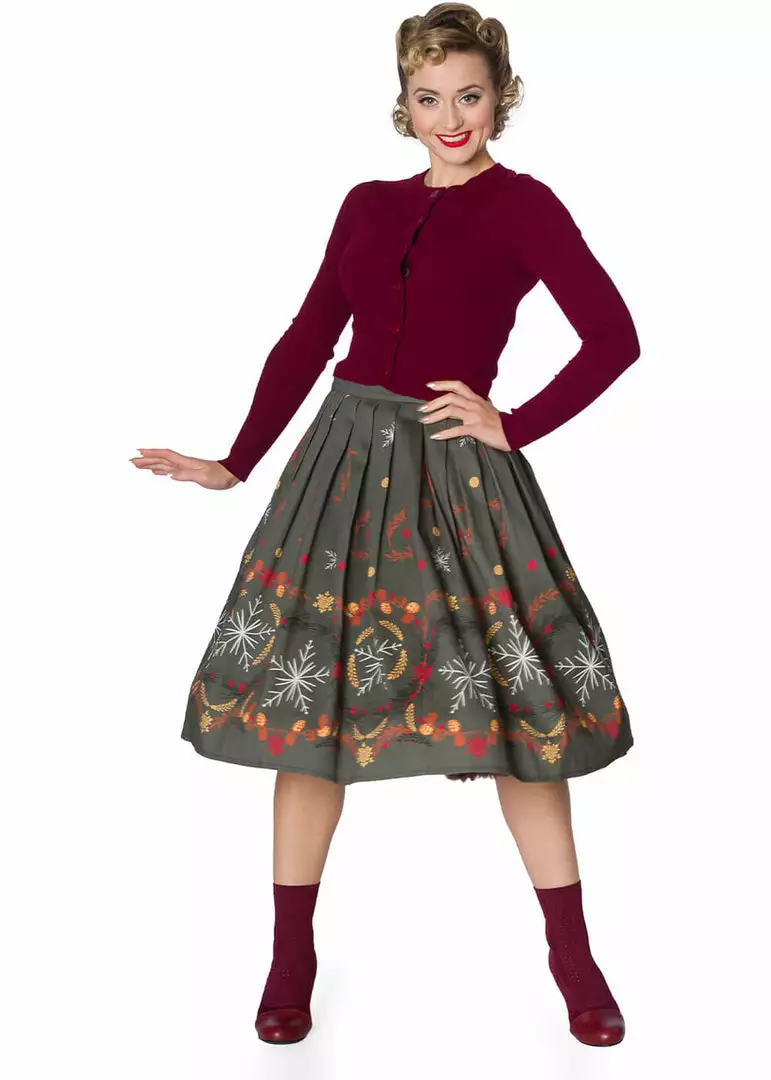 New In Banned Dolly 50's Cardigan In Burgundy 5 New In Banned Dolly 50's Cardigan In Burgundy