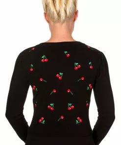 Banned Drive Me Crazy 50's Cardigan Black