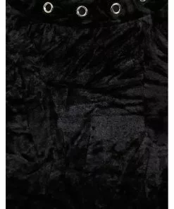 New In Banned Big Crush Velvet 60's Dress Black