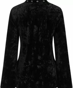 New In Banned Big Crush Velvet 60's Dress Black